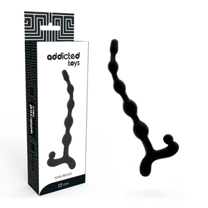 ADDICTED TOYS - АНАЛЬНЫЕ ШАРЫ 22 СМ ЧЕРНЫЕ