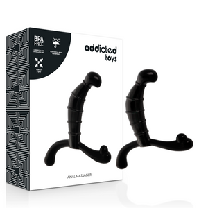 ADDICTED TOYS - PROSTATE ANAL PLEASURE BLACK ADDICTED TOYS