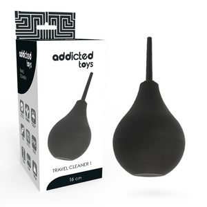 ADICCTED TOYS - АНАЛЬНЫЙ ШЛАНГ ЧЕРНЫЙ
