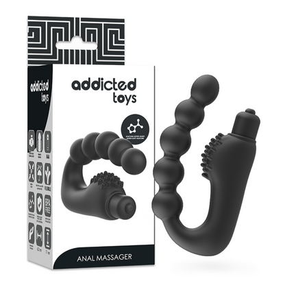 ADDICTED TOYS - АНАЛЬНЫЙ МАССАЖЕР ПРОСТАТИКИ С ВИБРАЦИЯМИ