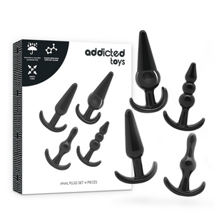 ADDICTED TOYS - НАБОР ИЗ 4 АНАЛЬНЫХ ПРОБОК