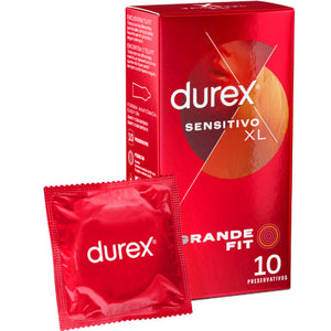ПРЕЗЕРВАТИВЫ DUREX - SENSITIVE XL 10 ШТУК