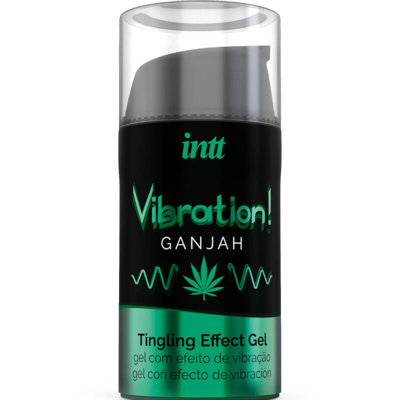 INTT Vibration Ganjah Gel - Cannabis Infused Intimate Stimulant, 15ml