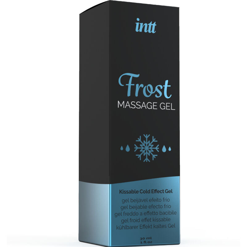 INTT Mint Flavored Massage Gel Frost with Cooling Effect, 30 ml Box