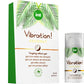 Vegan Coconut Vibration Gel by INTT - Stimulating Gel for Intimate Sensations, 15ml Bottle and Packaging