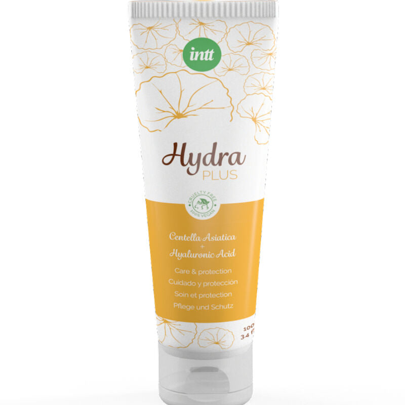 INTT Hydra Plus Vegan Lubricant with Centella Asiatica and hyaluronic acid for intimate care and protection