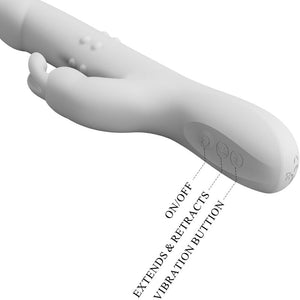 PRETTY LOVE - REESE VIBRATOR WITH SILVER ROTATION PRETTY LOVE