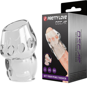 PRETTY LOVE - OSCAR TRANSPARENT PENIS THICKER PRETTY LOVE MALE