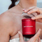 EYE OF LOVE — MASĀŽAS SVECE SARKANĀ DIMANTA SVECE VIŅU PIESA 150 ML