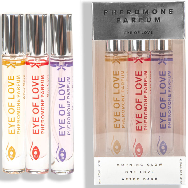 EYE OF LOVE - EOL PHR PARFUM 10 ML SET/3 - RĪTA GLOW, ONE LOVE, AFTER DARK