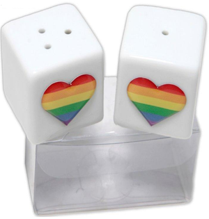 PRIDE - KERAMISKĀ SĀLS UN PIPARU KRATĪTĀJS AR LGBT KAROGU
