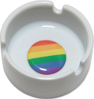 PRIDE - ROUND LGBT FLAG CANDLESTICK 6 mm PRIDE