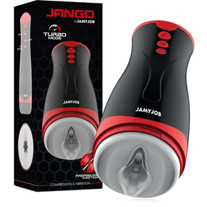 JAMYJOB - JANGO КОМПРЕССИОННЫЙ И ВИБРАЦИОННЫЙ МАСТУРБАТОР