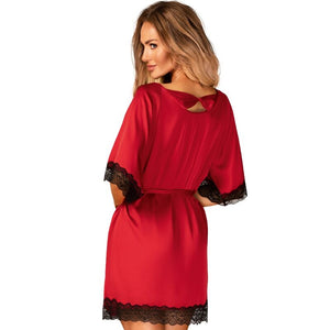OBSESSIIVNE – SENSUELIA PEIGNOIR RED S/M OBSESSIVE BABYDOLL