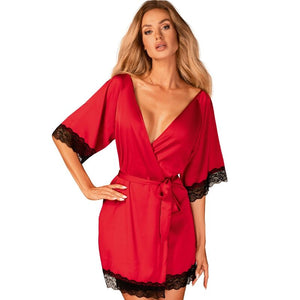 OBSESSIIVNE – SENSUELIA PEIGNOIR RED S/M OBSESSIVE BABYDOLL