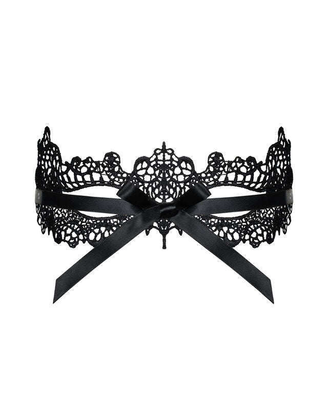 OBSESSIVE - A701 BLACK MASK ONE SIZE OBSESSIVE ACCESSORIES