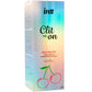 INTT Clit Me On Red Fruits 12ml clitoral arousal spray packaging with vibrant design and cherry graphic.