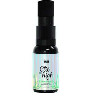 INTT Clit Me High Cannabis Oil 15ml bottle for clitoral arousal and enhanced sensation