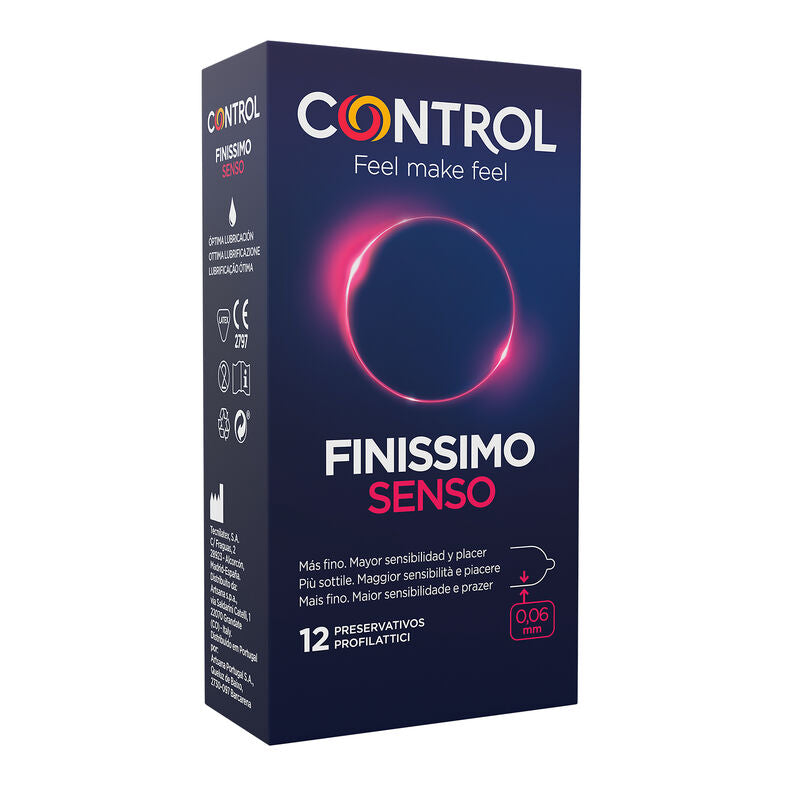КОНТРОЛЬ - ПРЕЗЕРВАТИВЫ ADAPTA SENSO 12 ШТ.