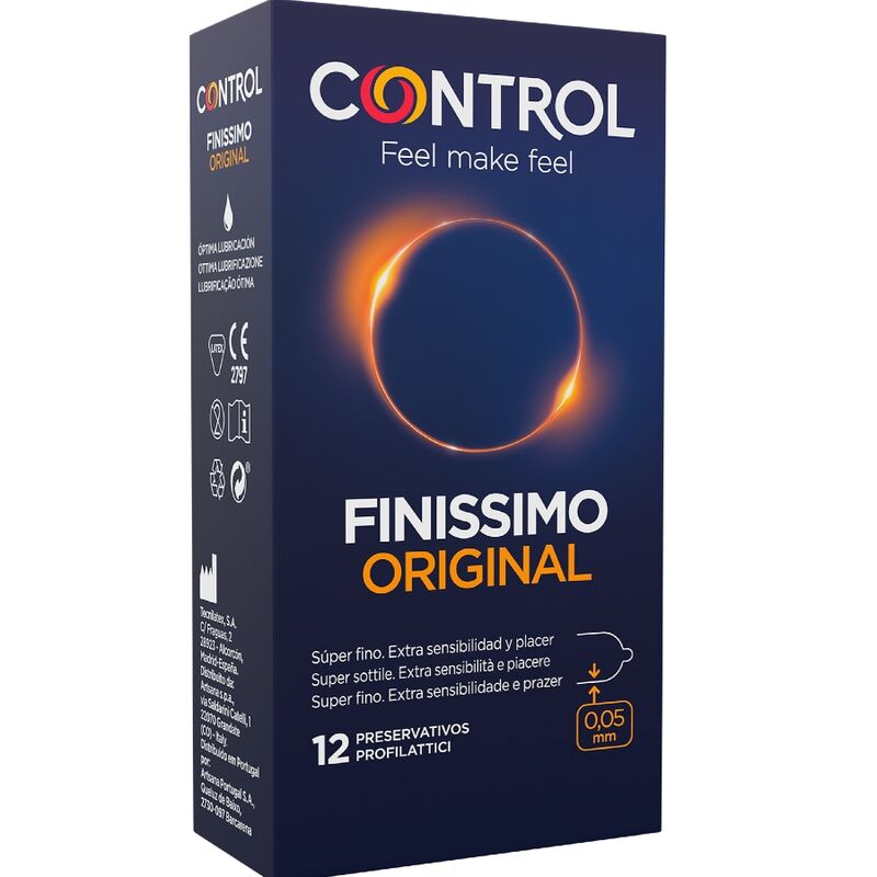 КОНТРОЛЬ - ПРЕЗЕРВАТИВЫ FINISSIMO 12 ЕДИНИЦ
