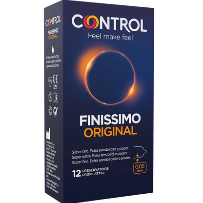 KONTROLE - FINISSIMO KONDOMI 12 VIENĪBAS