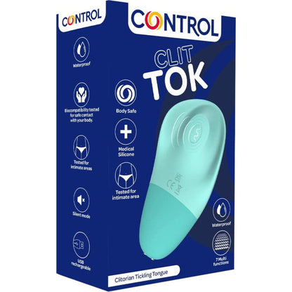 CONTROL - CLIT TOK ПЕРЕЗАРЯЖАЕМЫЙ СТИМУЛЯТОР КЛИТОРА ЯЗЫК