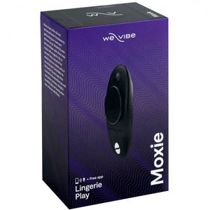 WE-VIBE - MOXIE + ЧЕРНЫЙ КЛИТОРАЛЬНЫЙ ВИБРАТОР
