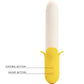 PRETTY LOVE - BANANA GEEK SUPER POWER 7 VIBRATIONS UP&amp;DOWN СИЛИКОН ЧЕРНЫЙ