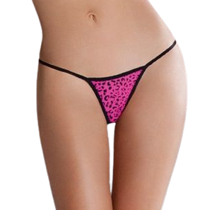 PASSION - EROTIC LINE FUCHSIA THONG ONE SIZE - LoveYou.lv