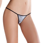 PASSION - EROTIC LINE STRING BLANC TAILLE UNIQUE IMPRIMÉ ANIMAL - LoveYou.lv