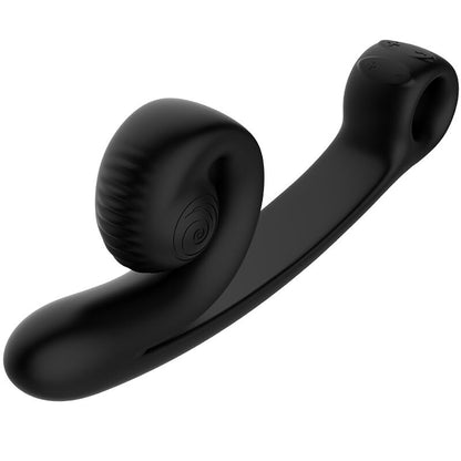 Gliemežu vibe - līknes vibrators melns
