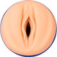 Realistic Julia de Lucia porn star masturbator with soft, ribbed texture for a lifelike experience.
