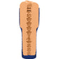 Cross-section view of a realistic adult toy masturbator with intricate internal texture for lifelike sensation.