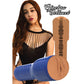 PRIVATE - Ginebra Bellucci Pussy Masturbator with realistic caramel design and textured interior for sensational stimulation.
