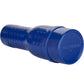 Blue plastic casing for Private Shona River Mouth Masturbator with textured grip design for enhanced pleasure.