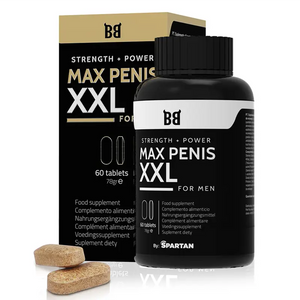 BLACK BULL - MAX PENIS XXL STRENGTH + POWER FOR MEN 60 TABLETS - LoveYou.lv