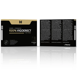 BLACK BULL - 100% VIGOERECT VIGOR + STRENGTH FOR MEN 10 TABLETS - LoveYou.lv