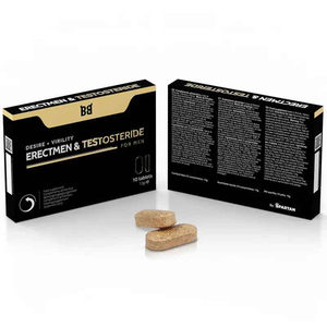 BLACK BULL - ERECTMEN & TESTOSTERIDE POWER AND TESTOSTERONE FOR MEN 10 CAPSULES - LoveYou.lv