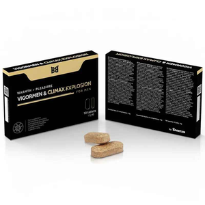 BLACK BULL - VIGORMEN & CLIMAX EXPLOSION GREATER PLEASURE FOR MEN 10 CAPSULES - LoveYou.lv