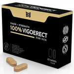 BLACK BULL – 100 % VIGOERECT VIGOR + STÄRKE FÜR MÄNNER 20 TABLETTEN – LoveYou.lv
