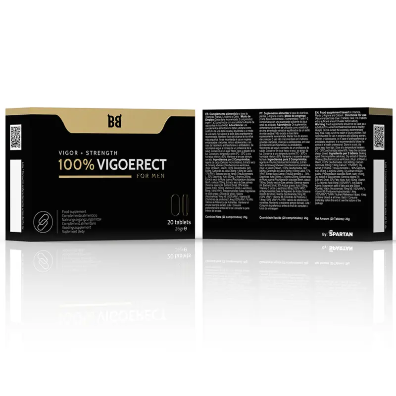 BLACK BULL – 100 % VIGOERECT VIGOR + STÄRKE FÜR MÄNNER 20 TABLETTEN – LoveYou.lv