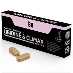 BLACK BULL - LIBIDINE & CLIMAX INCREASE L BIDO FOR WOMEN 4 CAPSULES - LoveYou.lv