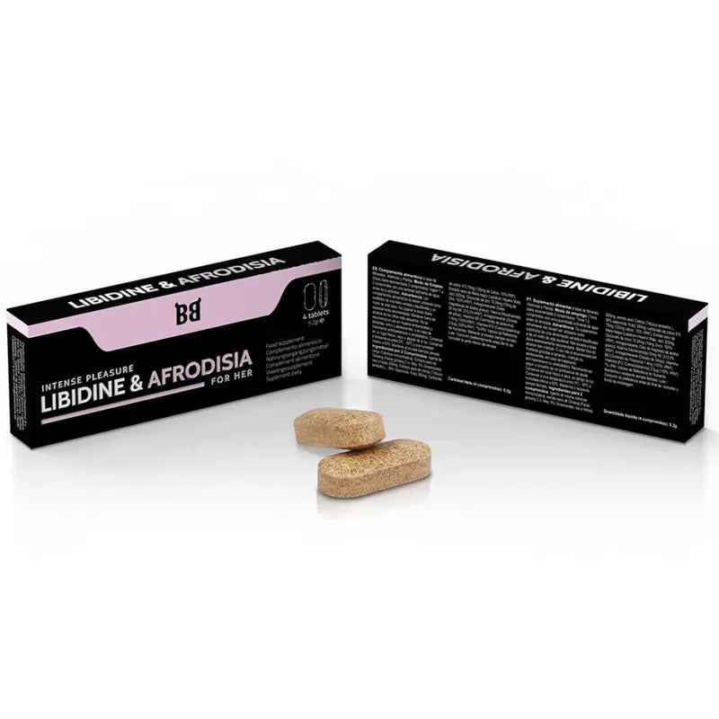BLACK BULL - LIBIDINE & AFRODISIA PLAISIR INTENSE POUR SES 4 COMPRIMES - LoveYou.lv