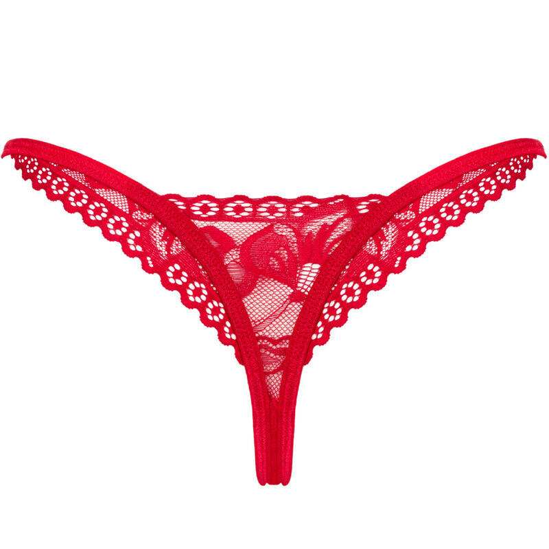 OBSESSIVE - LACELOVE THONG ROT XS/S - LoveYou.lv