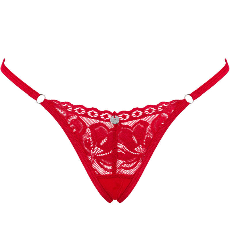 OBSESSIVE - LACELOVE THONG ROT XS/S - LoveYou.lv