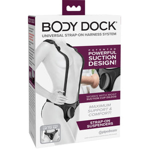 PIPEDREAMS - ПОДТЯЖКИ BODY DOCK STRAP-ON