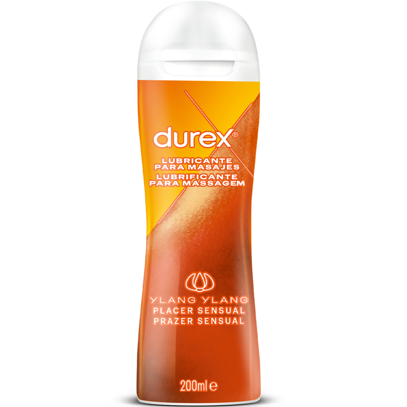 DUREX - 2 В 1 ЧУВСТВЕННЫЙ МАССАЖ ИЛАНГ-ИЛАНГ 200 МЛ