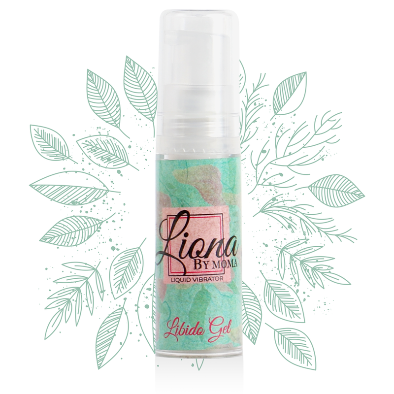 LIONA BY MOMA - ŠĶIDRAIS VIBRATORS LIBIDO GELS 6 ML