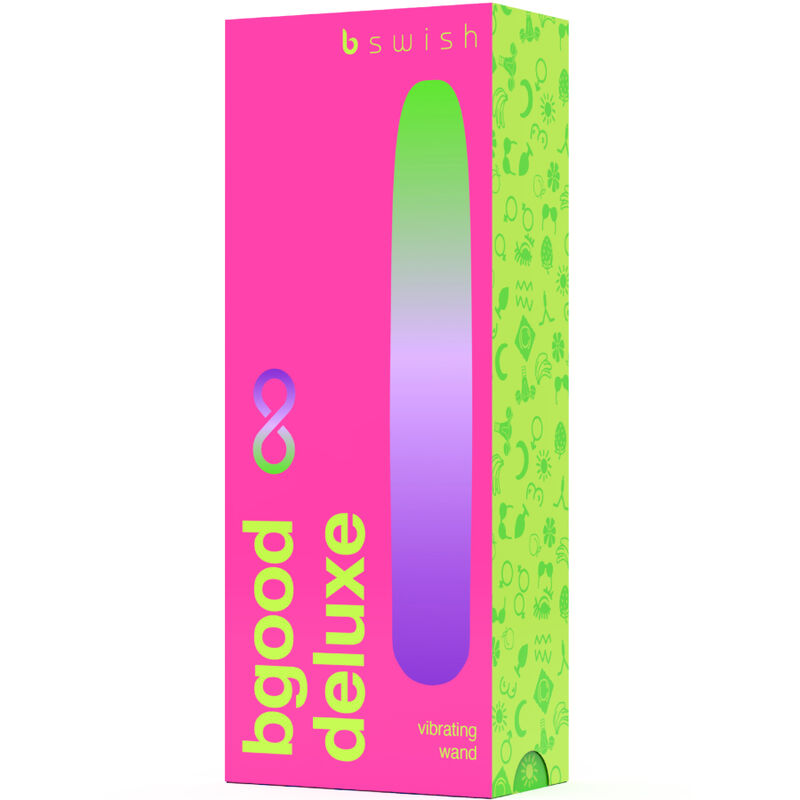 B SWISH - VIBRATEUR RECHARGEABLE BGOOD INFINITE DELUXE SILICONE BLEU B SWISH