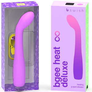 B SWISH - BGEE HEAT INFINITE DELUXE RECHARGEABLE VIBRATOR LAVENDER SILICONE B SWISH